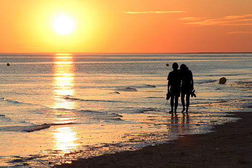 Romantic Pictures in the Beach