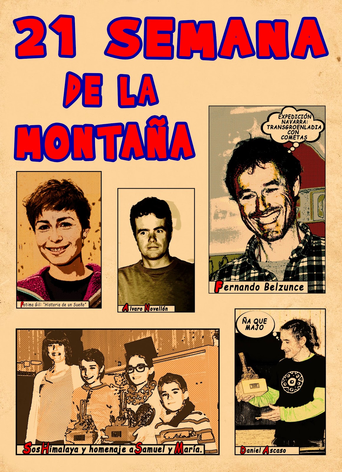 Club de Montaña Exea: 21 SEMANA DE LA MONTAÑA: VARIADA Y SOLIDARIA.