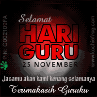 DP BBM Selamat HARI GURU Gambar Animasi Bergerak Kochie Frog DP BBM Selamat HARI GURU Gambar Animasi Bergerak Kochie Frog