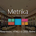 Metrika - Responsive OnePage WordPress Theme