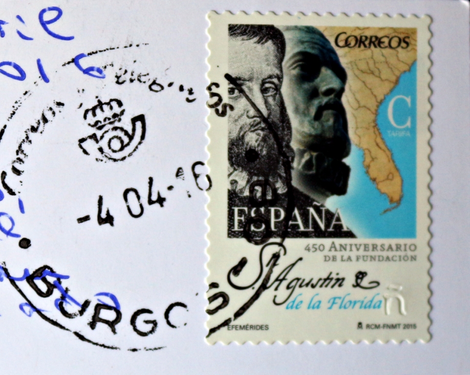 Mail Adventures Florida on Recent Spanish Stamps