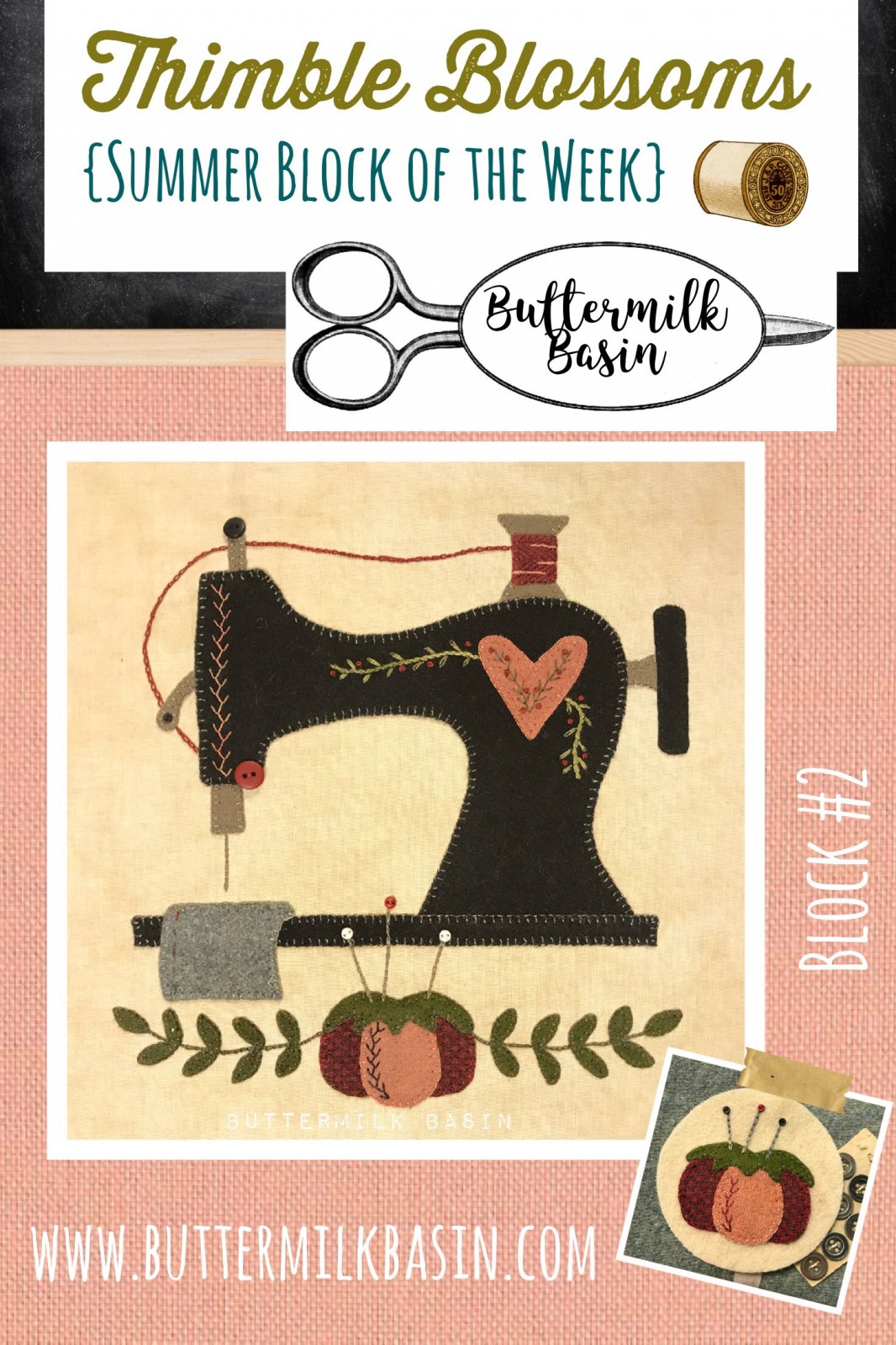 Buttermilk Basin Design Studio Weekend Special! Block of the Month