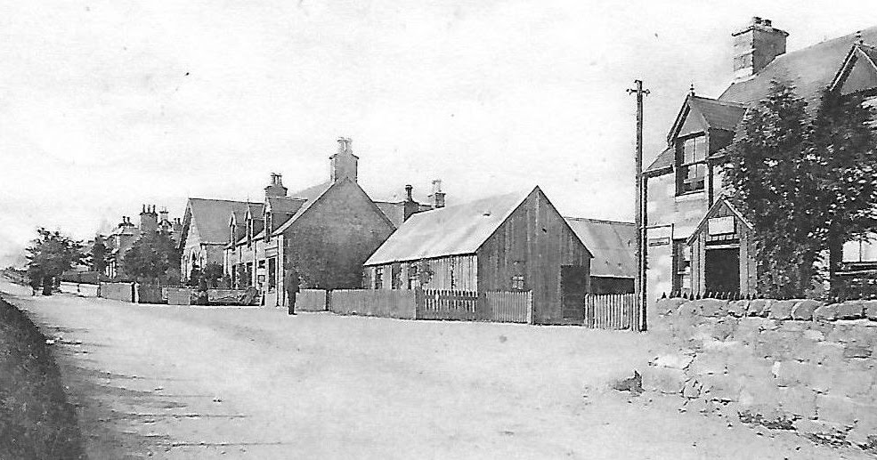 Tour Scotland Old Photograph Post Office Boat Of Garten Scotland