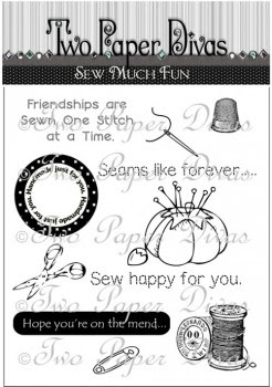 Waving My Wand: Sew Much Fun with TPD Stamps