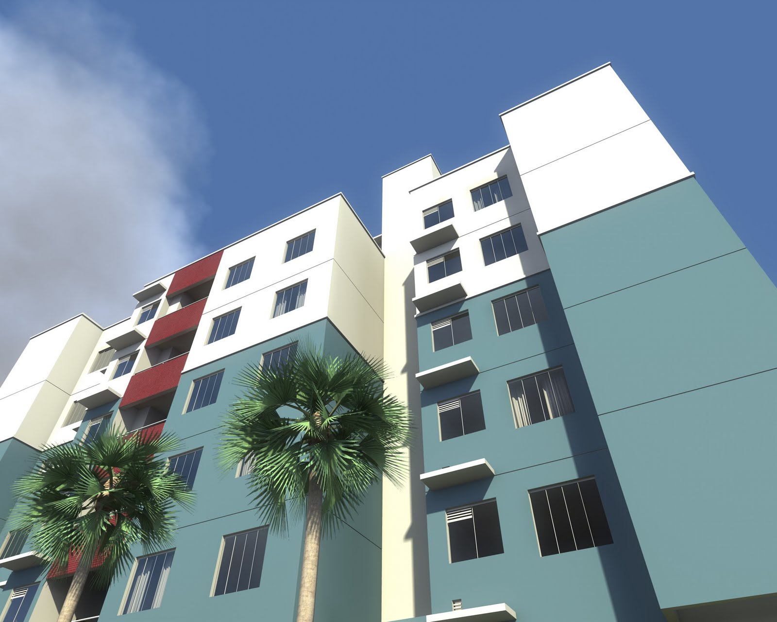 Tosin² Arquitetura e Simulações Condomínio no bairro Amizade......CAM