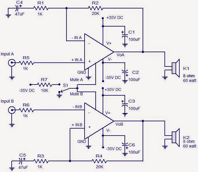 8002b Amplifier Circuit Diagram