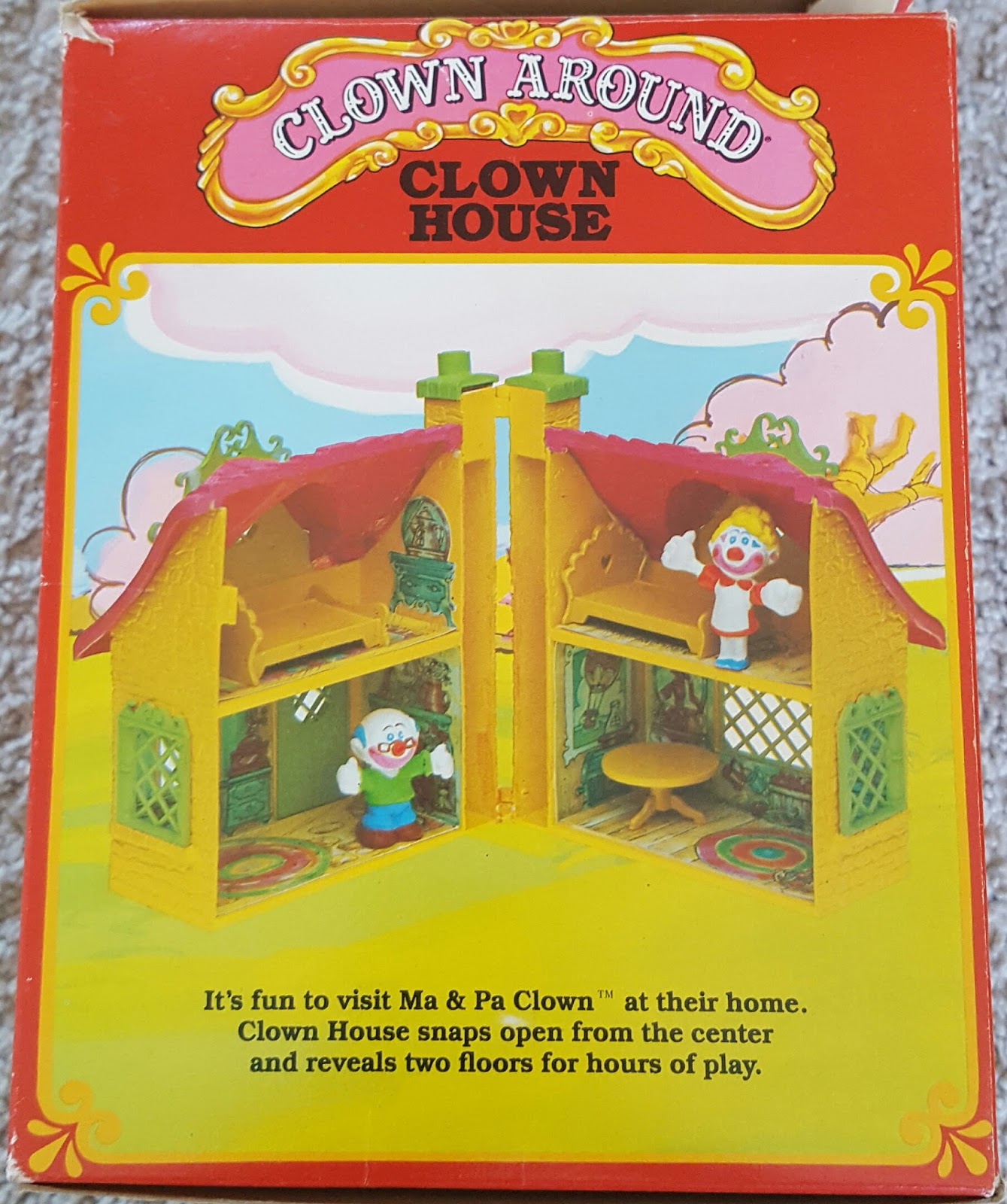 Mego Clown Around Guide Clown House