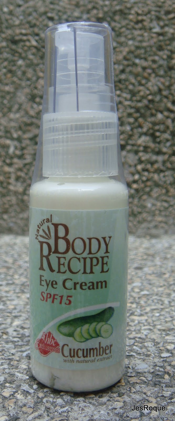 Review: Body Recipe Eye Cream