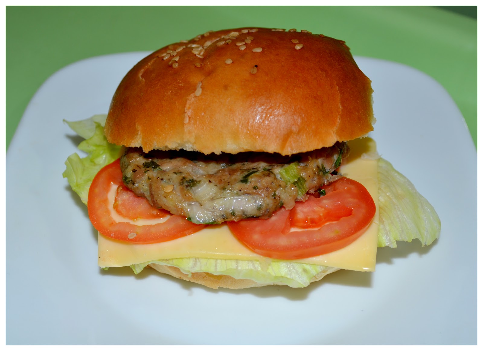 Herbed Chicken Burger Nutritious Recipes for picky eater children