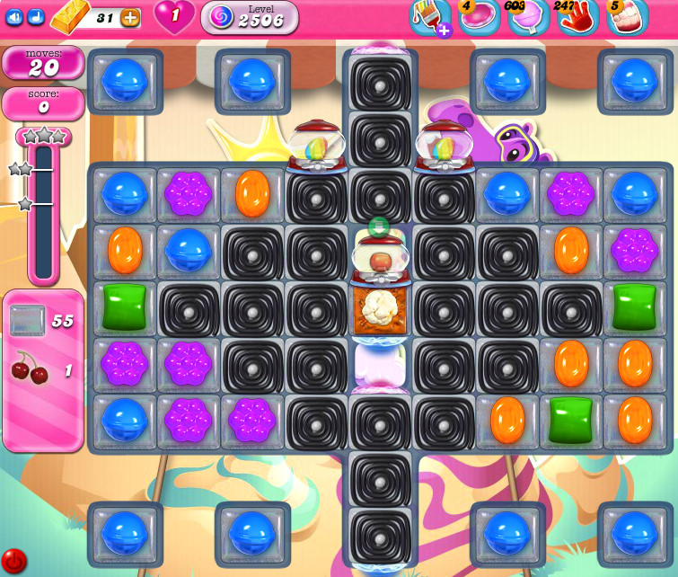 Candy Crush Saga level 2506 Candy Crush Saga level 2506