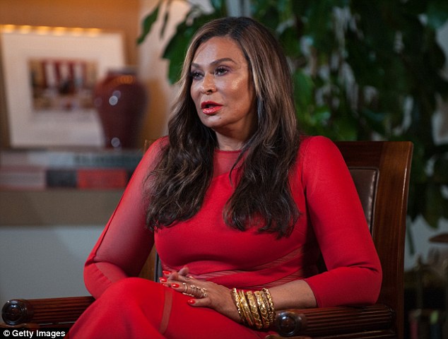 Beyonce's Mum, Tina Knowles Stuns In Red As She Steps Out With New Husband