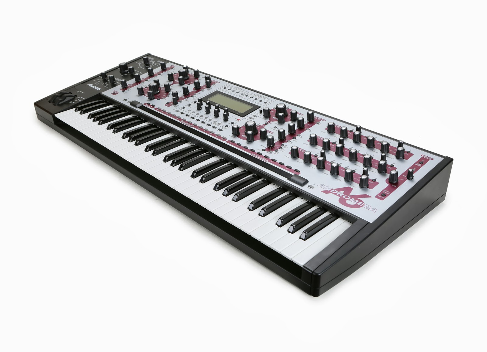 MATRIXSYNTH Alesis Andromeda Analog Synth Synthesizer RARE RED VERSION!