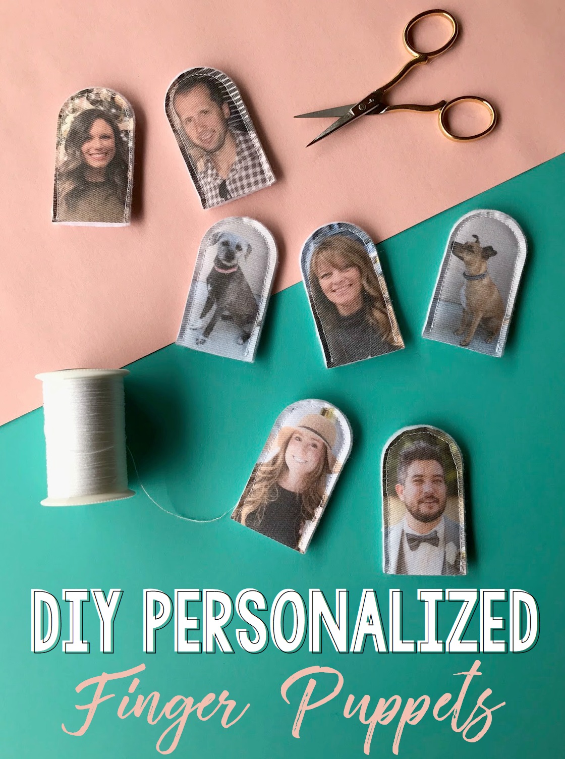 Not So CliShéa DIY Personalized Finger Puppets with Cricut!