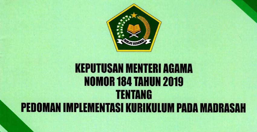 KMA Nomor 184 Tahun 2019