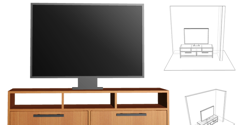 Diseño De Muebles Madera: Diseños: Construir Mueble Para TV Pantalla