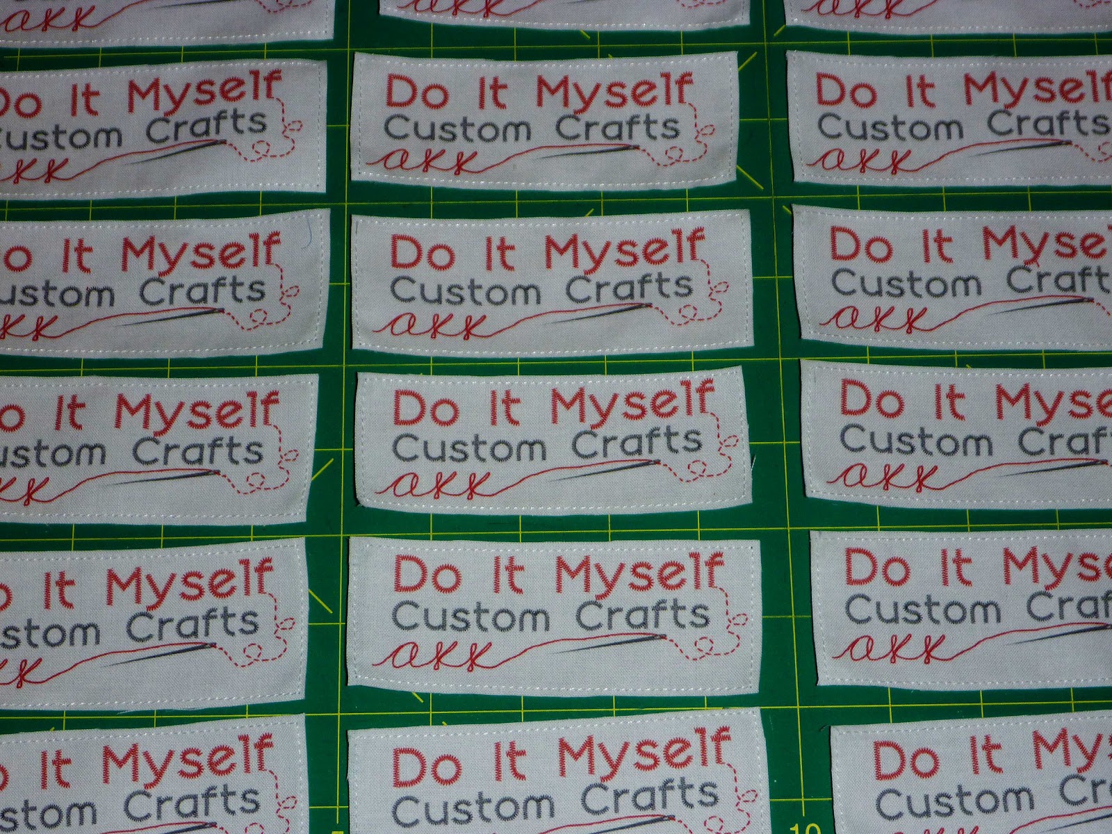 DoItMyself Crafts Customized Labels, Part II