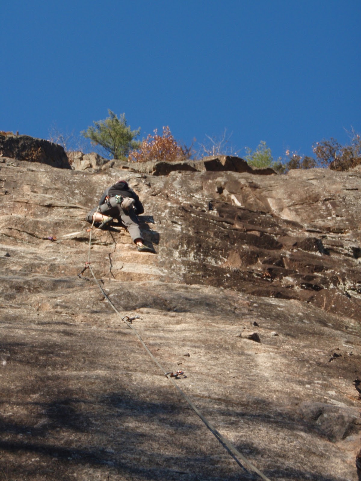 Brewster Academy Outdoor Skills Program Winter (Rock) Climbing