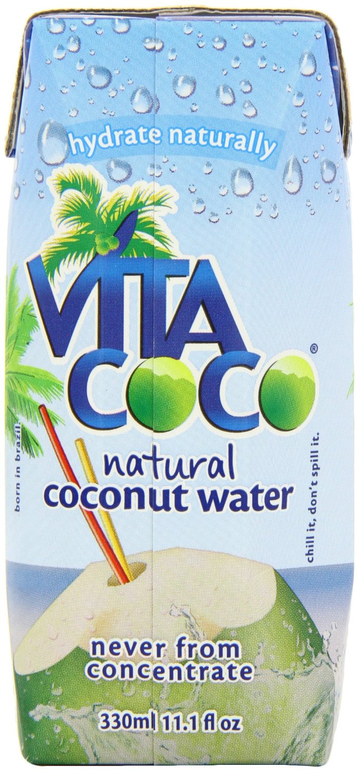 Vita Coco 100 Pure Coconut Water, 11.1Ounce Containers (Pack of 12