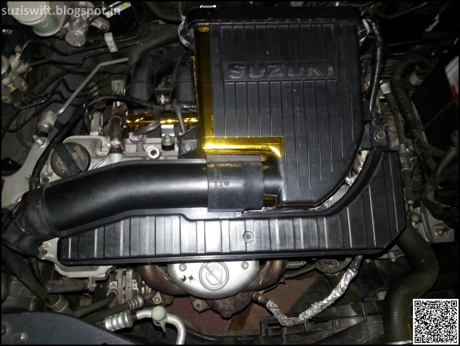 Swift Diary Engine Bay Heat Management