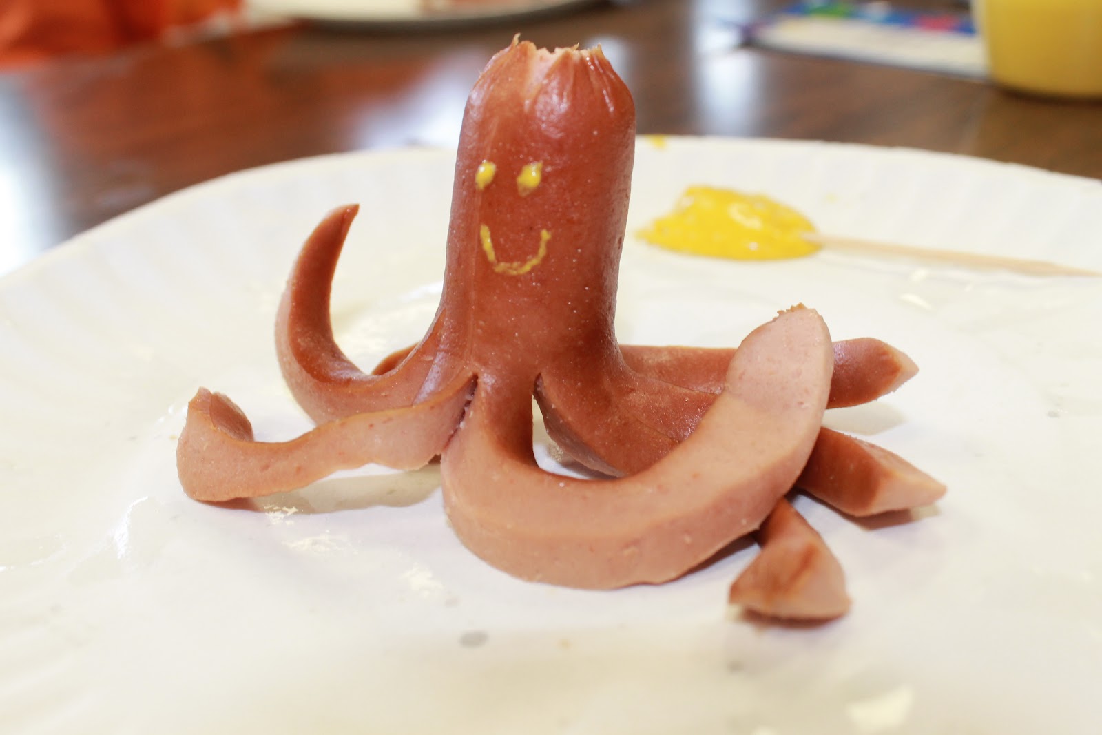 Ms. Batte's Kinderland Super Bowl Predictions and Octopus Hot Dogs for