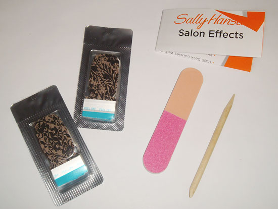1. Sally Hansen Salon Effects Real Nail Polish Strips - wide 8