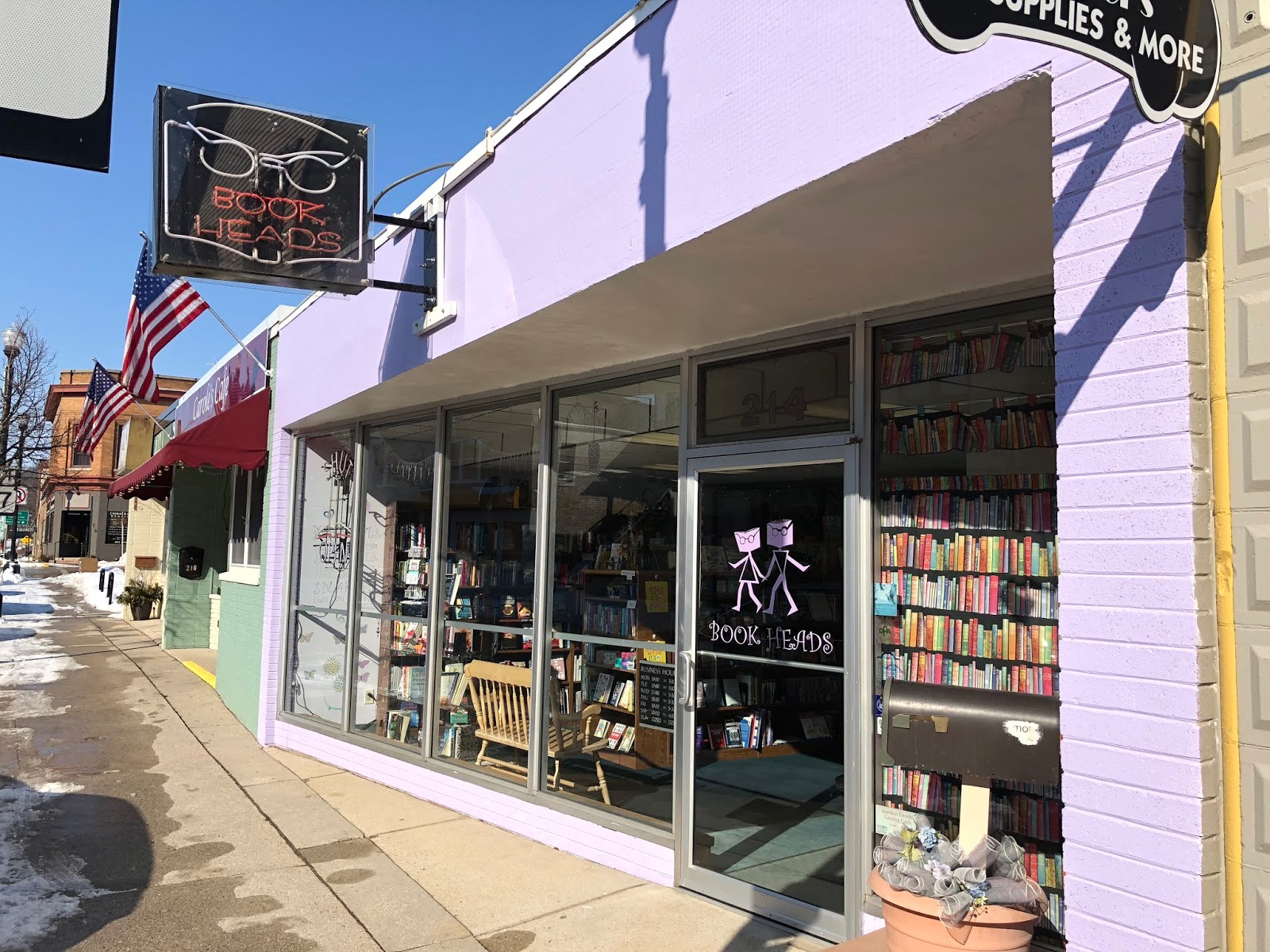 The Indie Bob Spot Book Heads Book Store Plymouth, WI