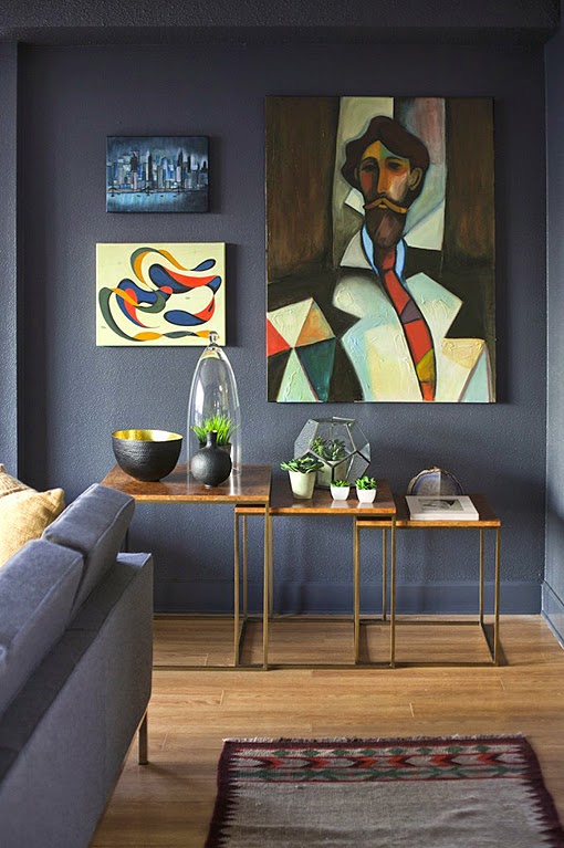 Living Room in Black