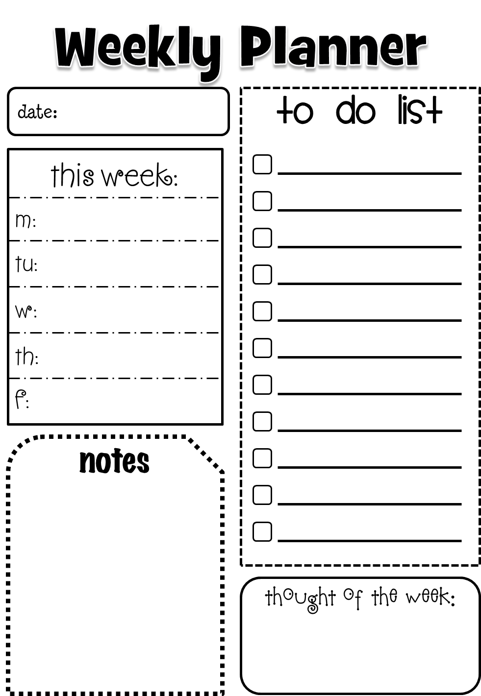 Teachers Weekly Planner Template teachers-weekly-planner-template