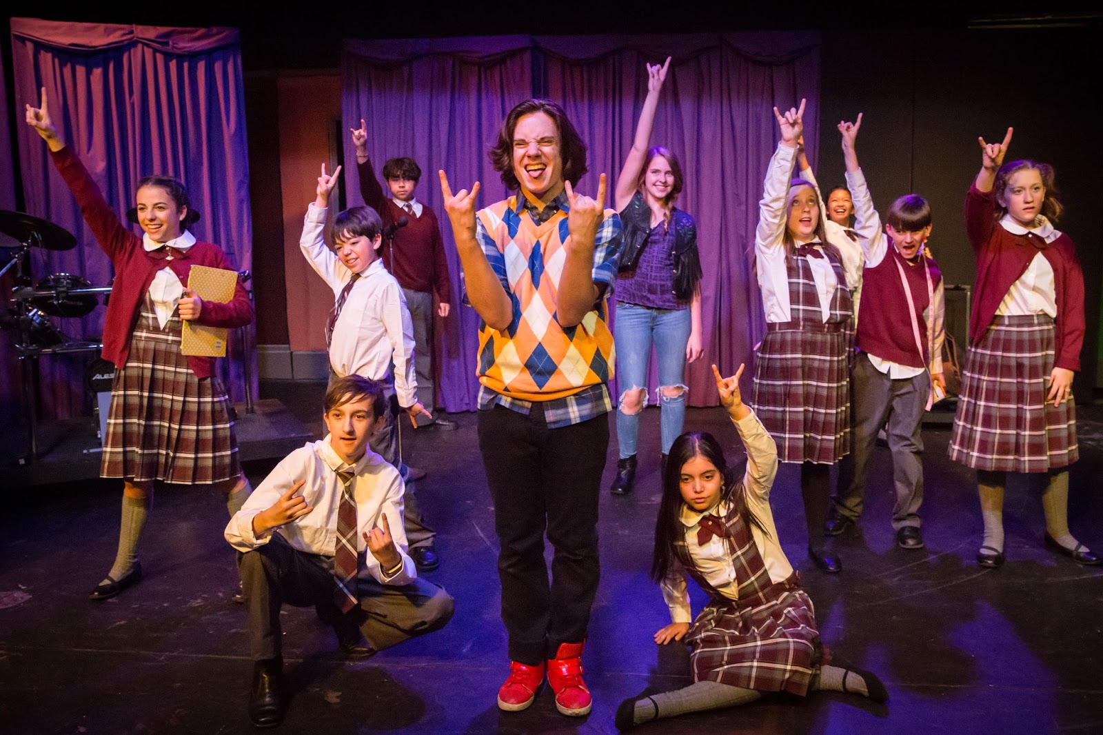 PHX Stages photos SCHOOL OF ROCK Spotlight Youth Theatre
