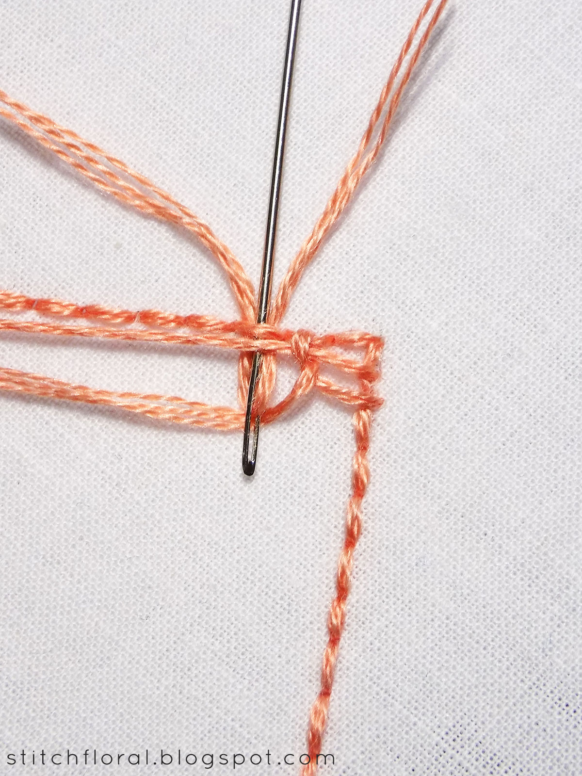 Detached buttonhole learn the two types Stitch Floral