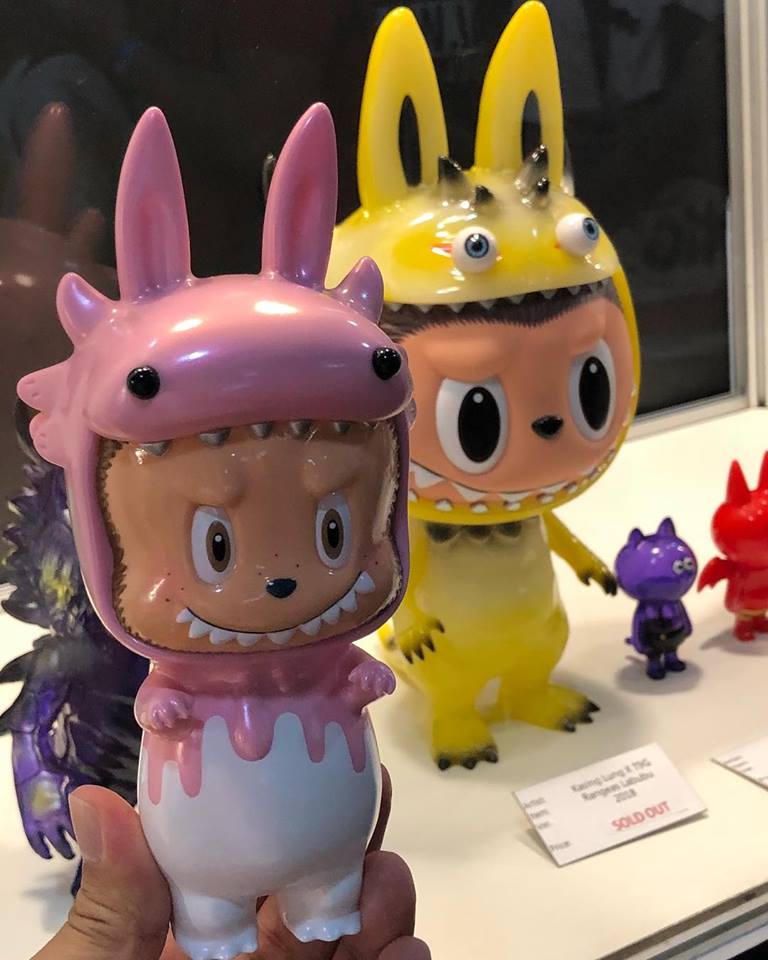 Custom en résine pikachu avec lollipop figure