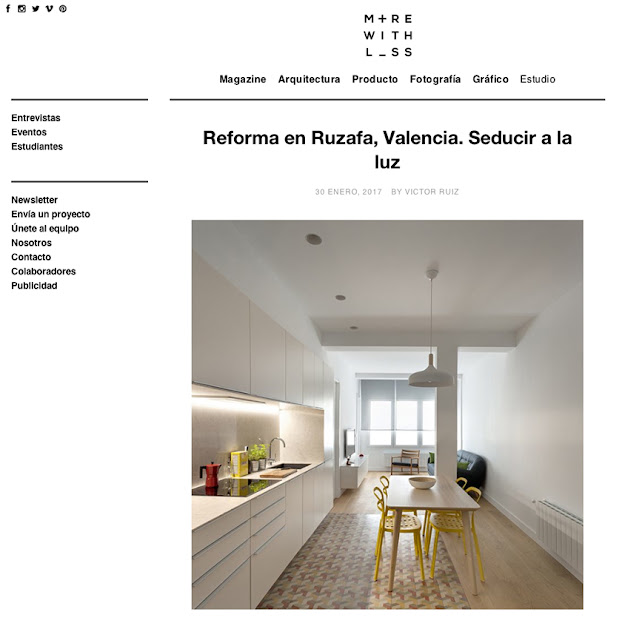 SEDUCIR A LA LUZ REFORMA EN RUZAFA SEDUCIR A LA LUZ REFORMA EN RUZAFA