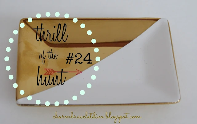 thrill of the hunt #24 charm bracelet diva {at home}