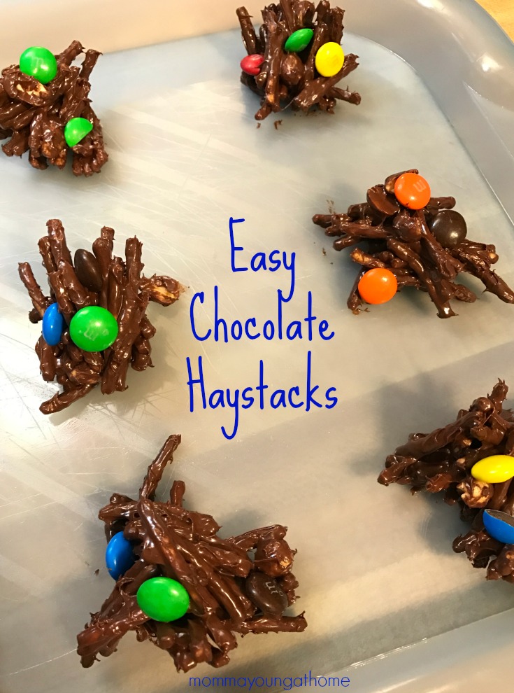Easy Chocolate Haystacks Recipe with Chow Mein Noodles