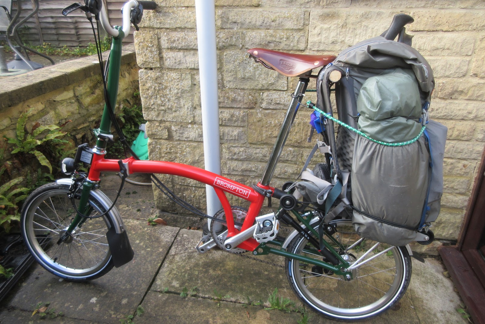 brompton camping