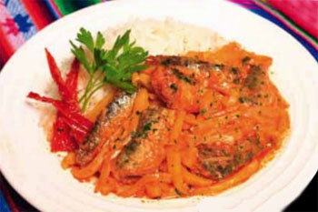 Olluquitos con anchoveta