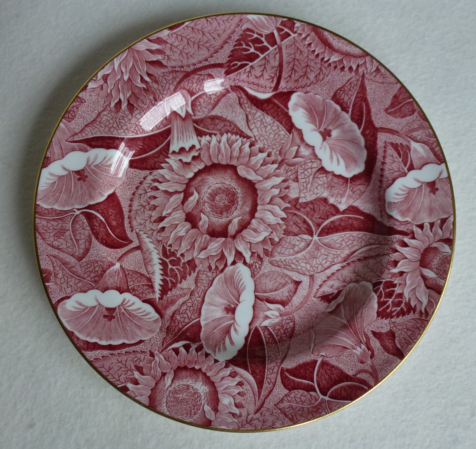 Spode History Spode and Sunflower and Convolvulus