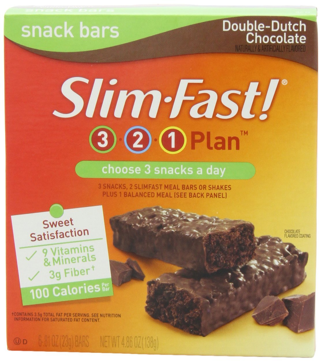 6-pack SlimFast Snack Bars (various flavors) from $2.44 (Reg $4.99