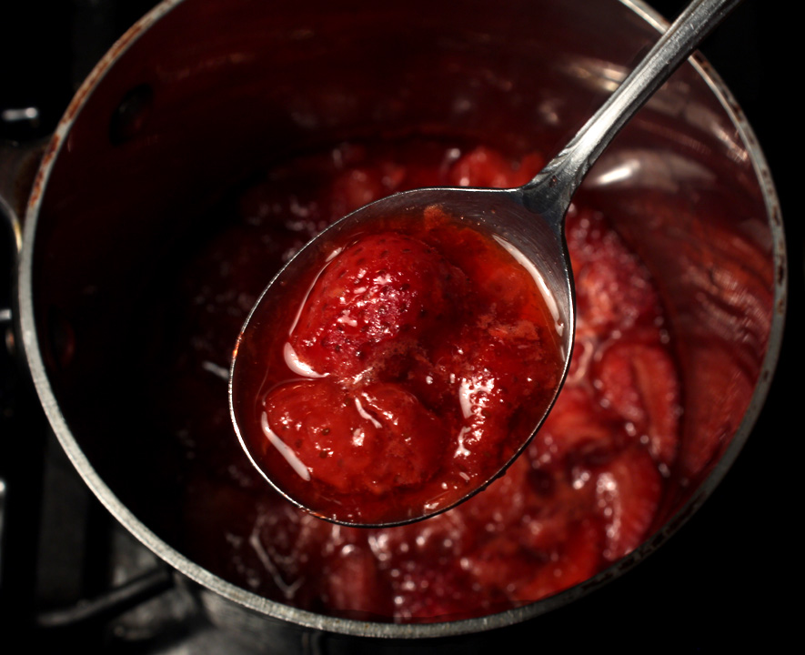 The 99 Cent Chef Strawberry Compote Video Recipe