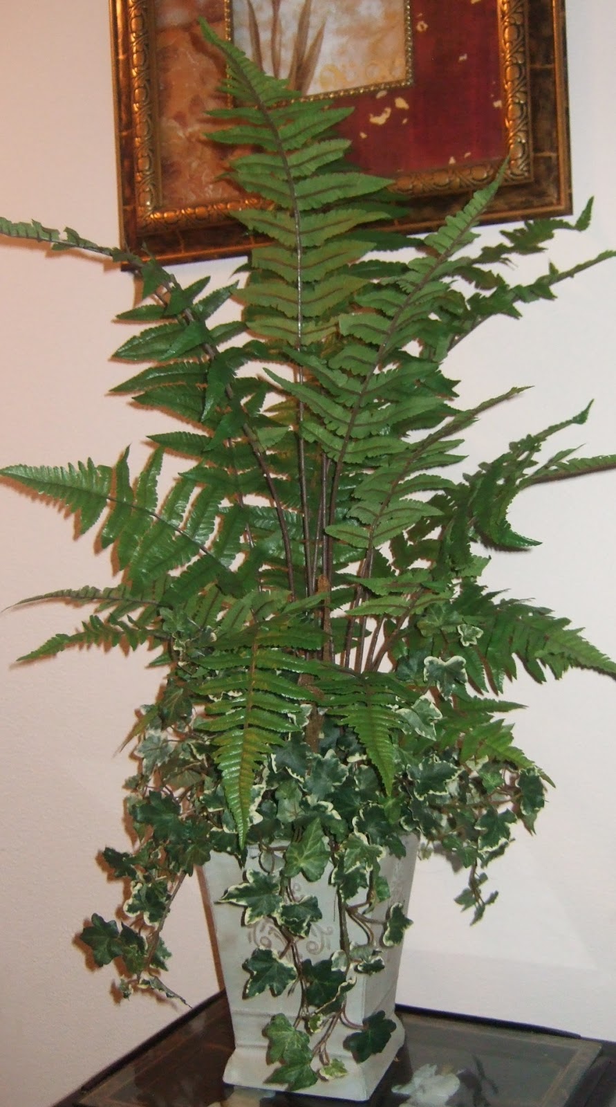 AnaSilkFlowers Images of Silk artificial Ferns!!!!