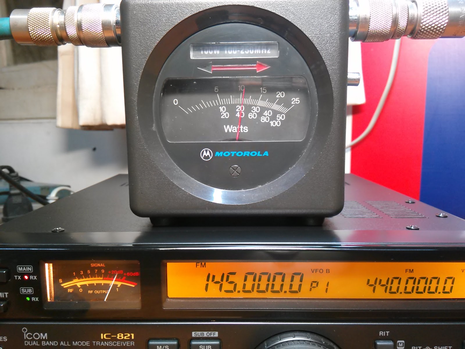 HeruRadioMart IC821H V/UHF All Mode Transceiver