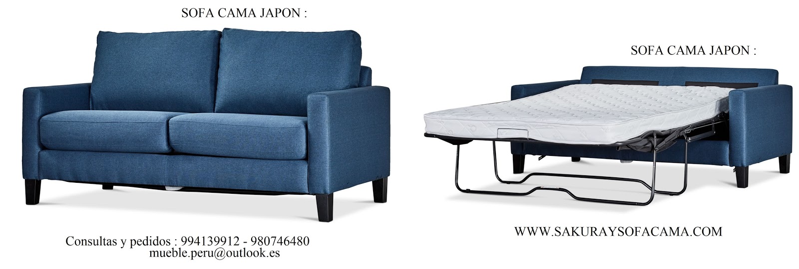 Mueble Peru Sakuray SOFA CAMA JAPON