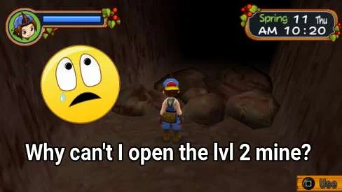 How to unlock the mine in HM: HoLV