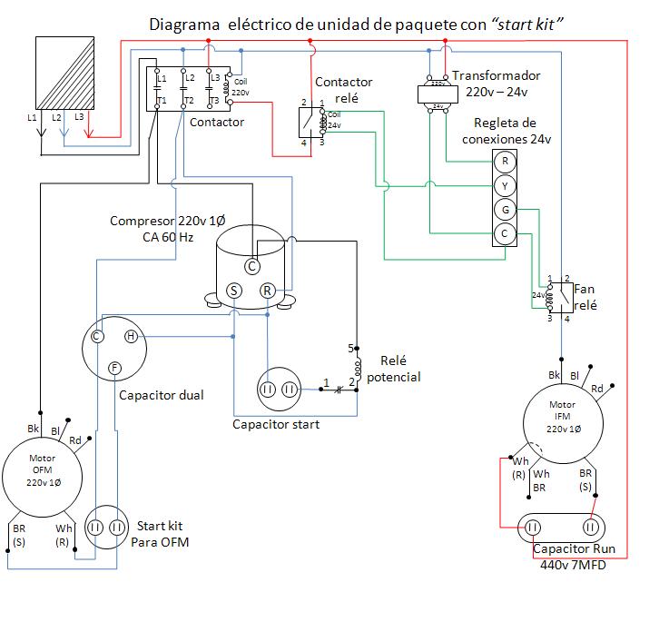 Manual de Diagramas y Conexiones en Aire Acondicionado y Refrigeración