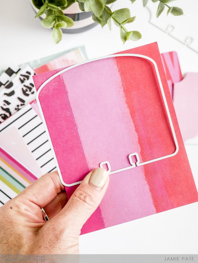 Crafting MemoryDex Cards from Boxed Stationery by Jamie Pate for Heidi Swapp