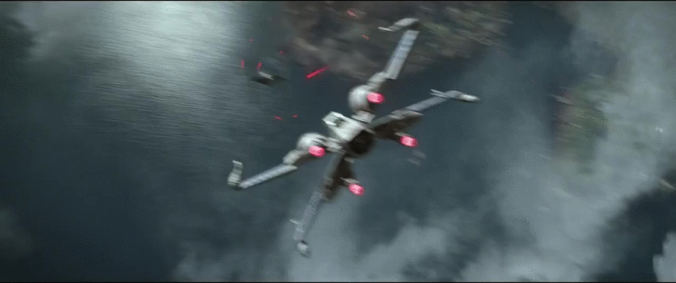 Image result for tie fighters blow up gif