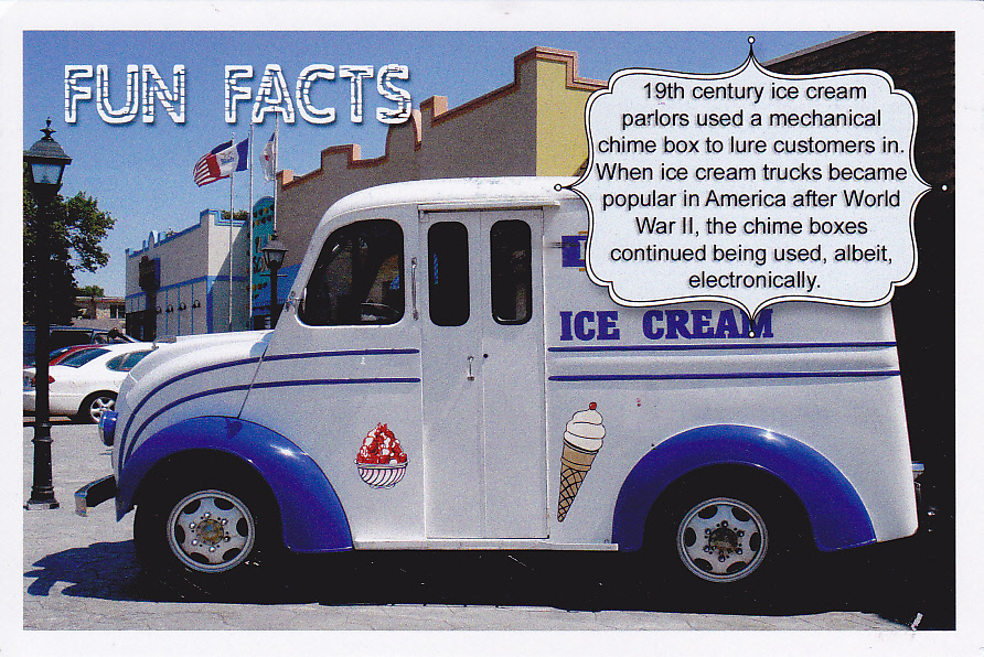 Postcard A La Carte 2 USA New Jersey Ice Cream Truck