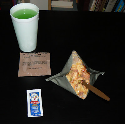 MRE Review: Menu 18, Chicken with Noodles: 