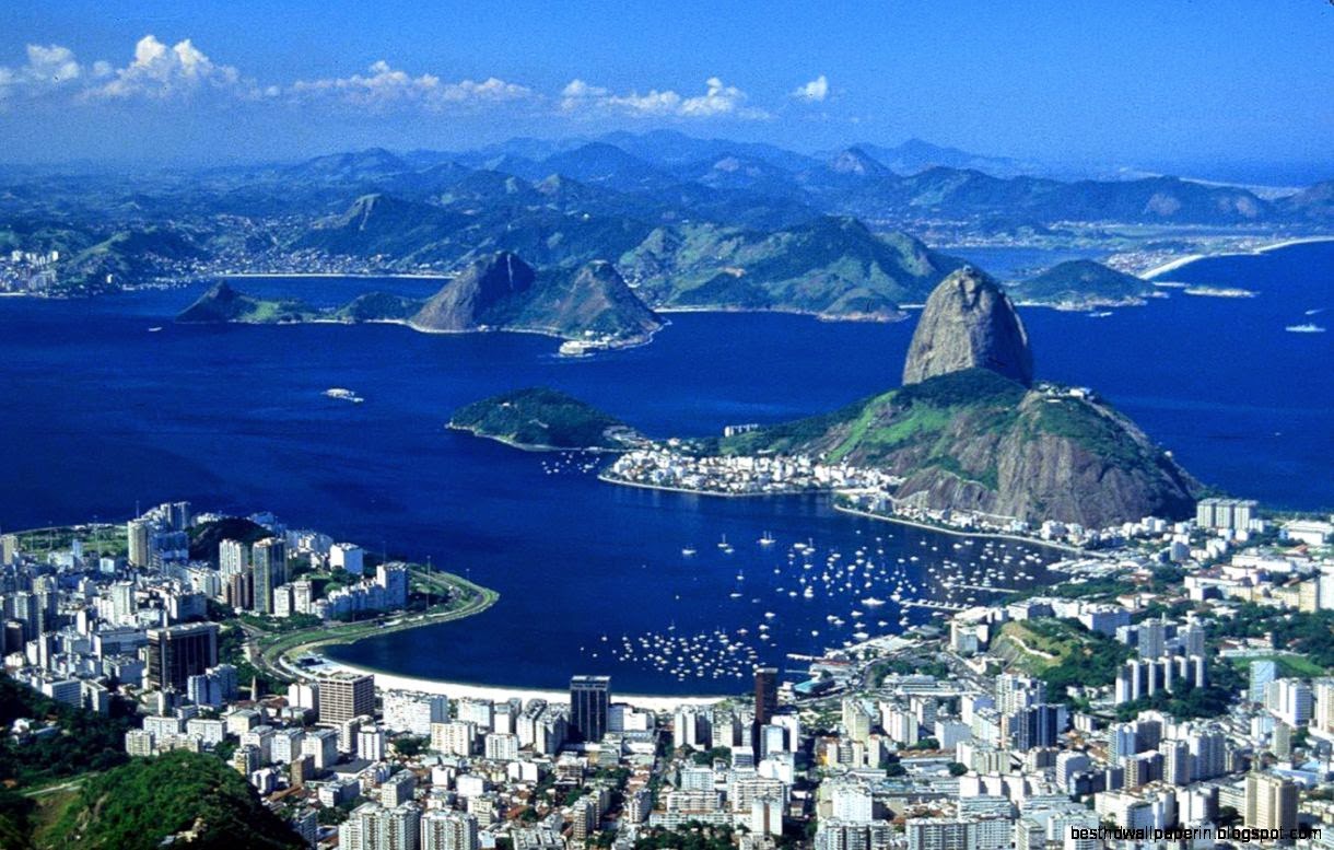 Rio de Janeiro panorama photo free desktop background   free