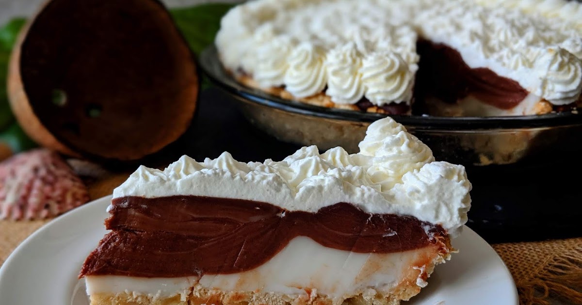 Chocolate Haupia Pie